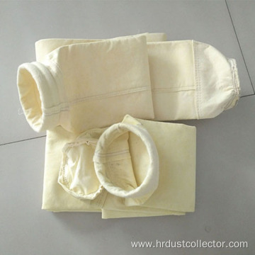 Dust collection high temperature glass fiber filter bag